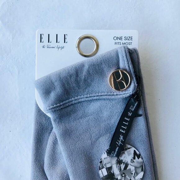 Elle Women gray  Gloves  Lined  Smart Touch MSRP $32 - Picture 6 of 6